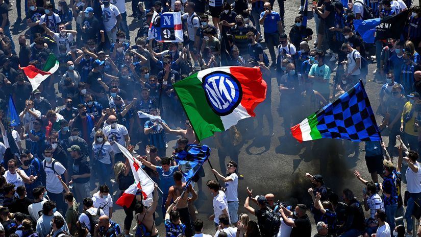 Inter Milan fans (©Gallo Images)
