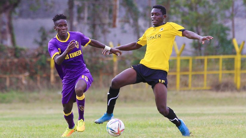 Dennis Sikhayi, Teddy Osok © Wazito FC