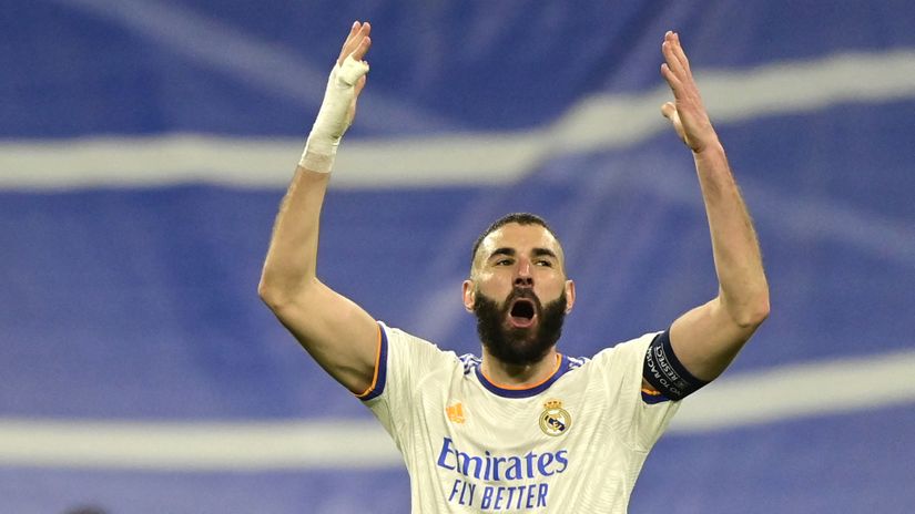 Karim Benzema owns Madrid (©AFP)