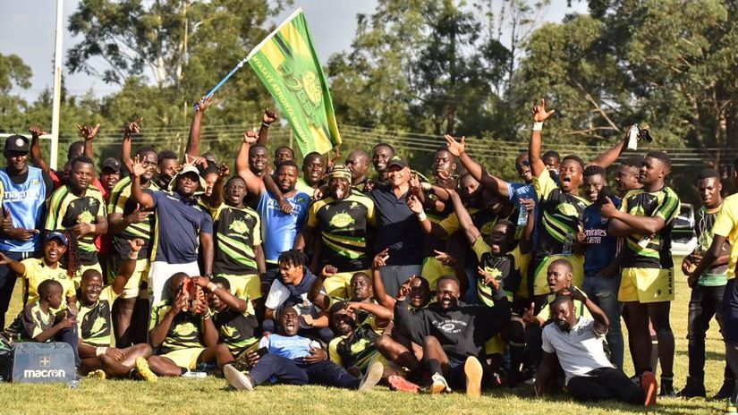 Resplendent Kabras Sugar end six-year wait for Kenya Cup title after thrilling comeback victory against Menengai Oilers