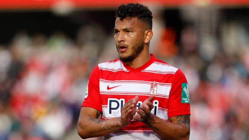 Luis Suarez scored the dramatic winner for Granada (©AFP)