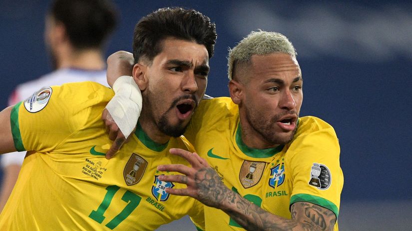 Paqueta & Neymar (©AFP)