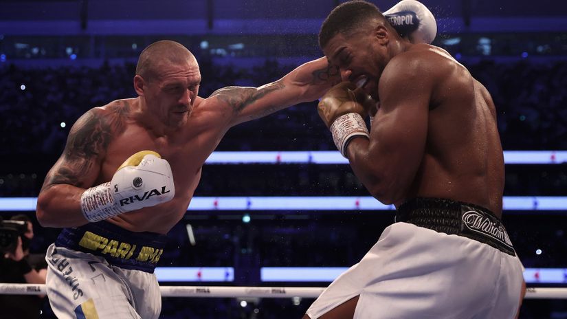 Usyk vs Joshua (©Julian Finney/Getty Images)
