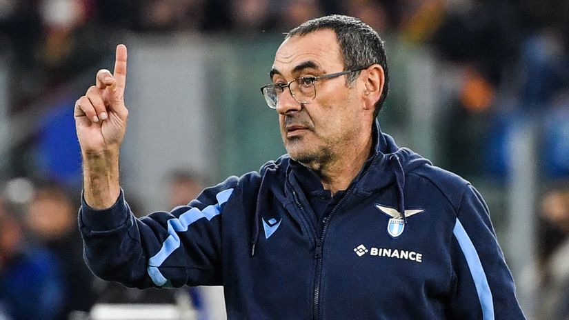 Maurizio Sarri (©AFP)