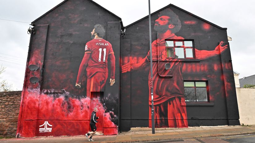 Salah has become a part of the city of Liverpool (©AFP)