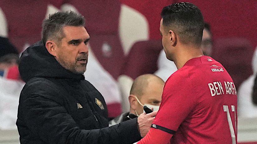 Another problem for Jocelyn Gourvennec as Hatem Ben Arfa goes crazy again (©AFP)