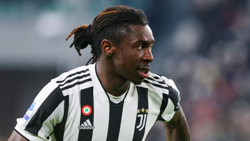 Moise Kean is desperate to make it at Juventus (©AFP)