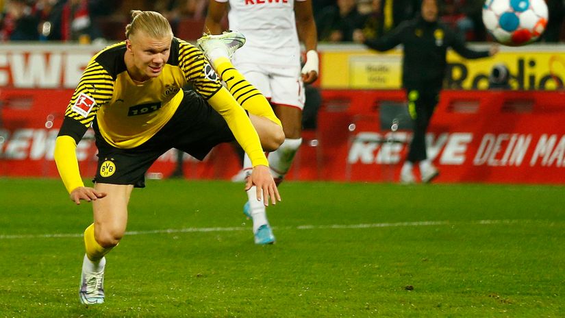 Erling Haaland will likely leave Borussia Dortmund at the end of the season (©Gallo Images)