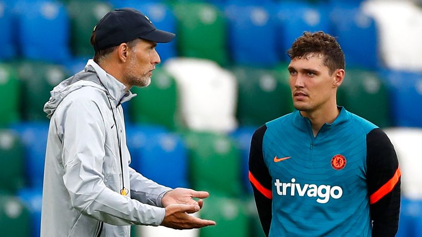 Tuchel & Christensen (©Gallo Images)