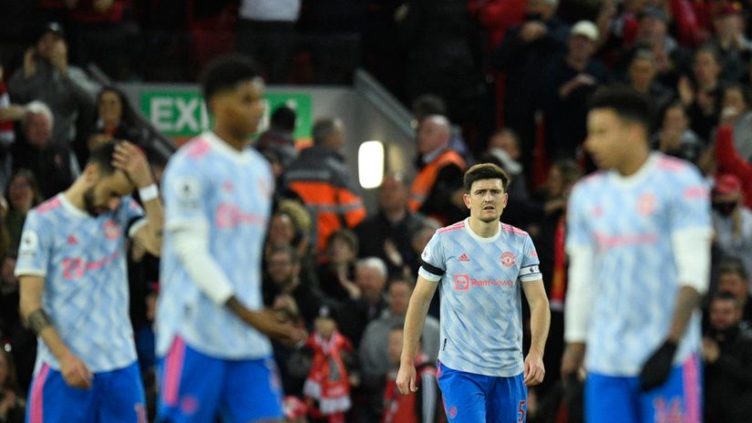 Utterly lost: Manchester United (©AFP)