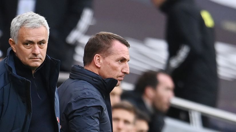 Mourinho & Rodgers (©Gallo Images)