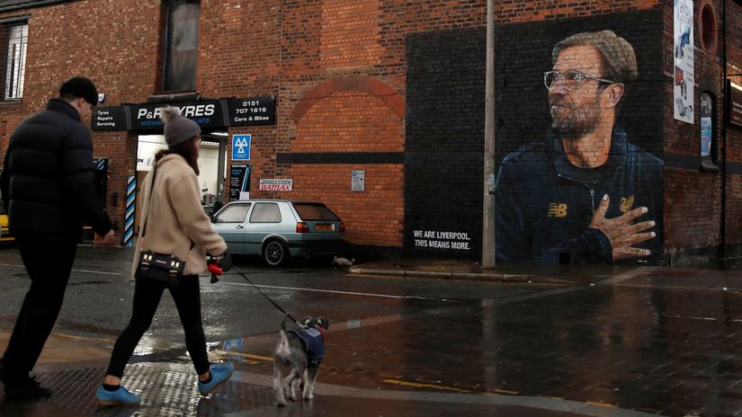 Klopp mural in Liverpool (©Gallo Images)