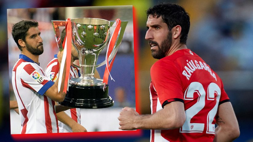 Raul Garcia won the title with Atleti in 2014 (©AFP)