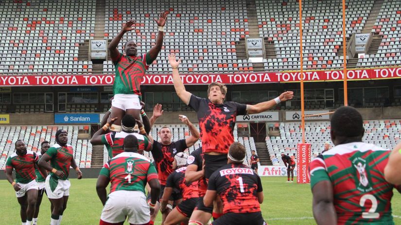 Simbas vs Diables © Kenya Rugby Union