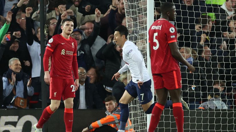 Liverpool slipped against the Spurs (©Gallo Images)