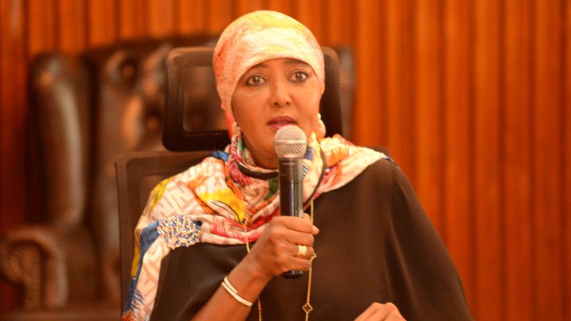 Sports Cabinet Secretary Amina Mohamed © Courtesy