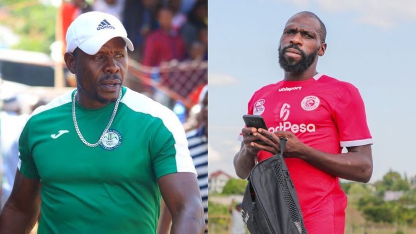 Francis Baraza, Joash Onyango © Courtesy, Simba SC