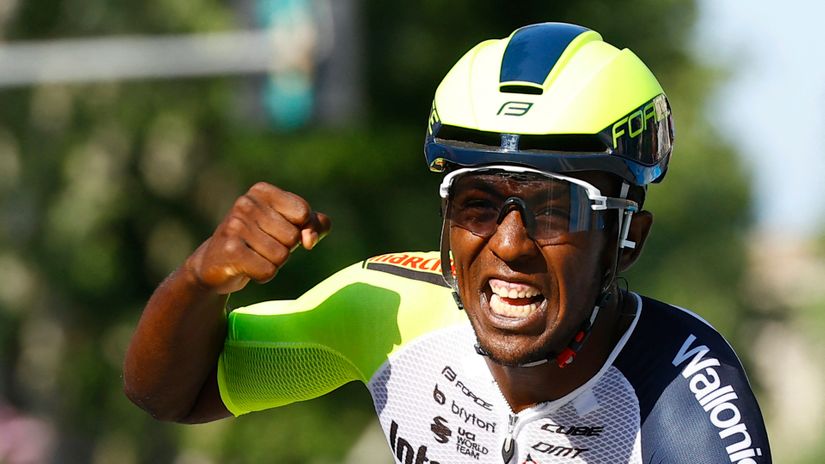 Biniam Girmay (©AFP)