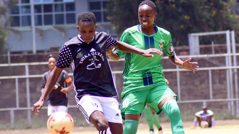 Thika Queens in past action © Courtesy
