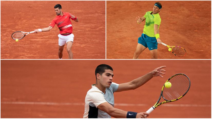Djokovic, Nadal & Alcaraz (©Gallo Images)