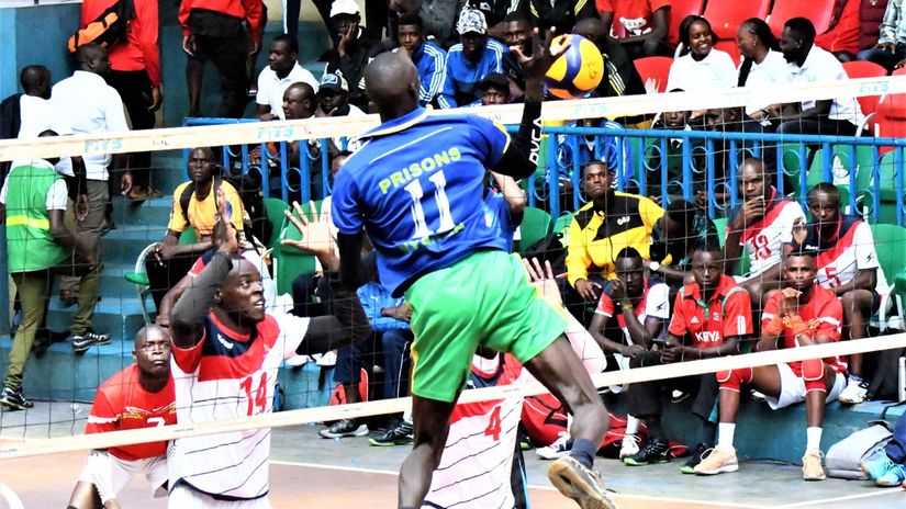 GSU in action against Nyanza Prisons © Courtesy 
