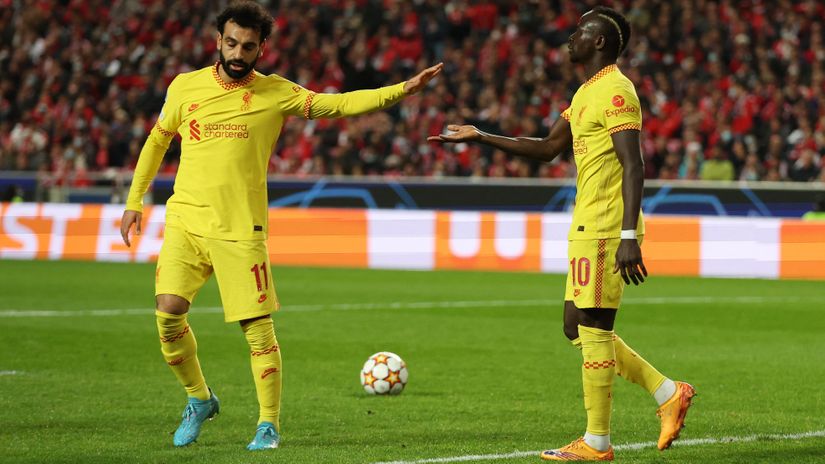 Salah & Mane (©Gallo Images)