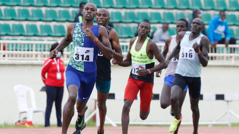 Collins Kipruto in a past race © Mozzart Sport 