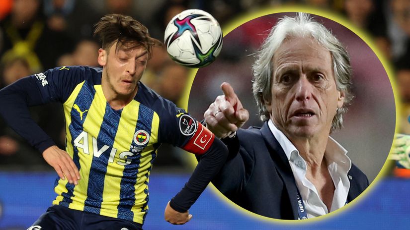Mesut Ozil and Jorge Jesus to work together (©AFP)