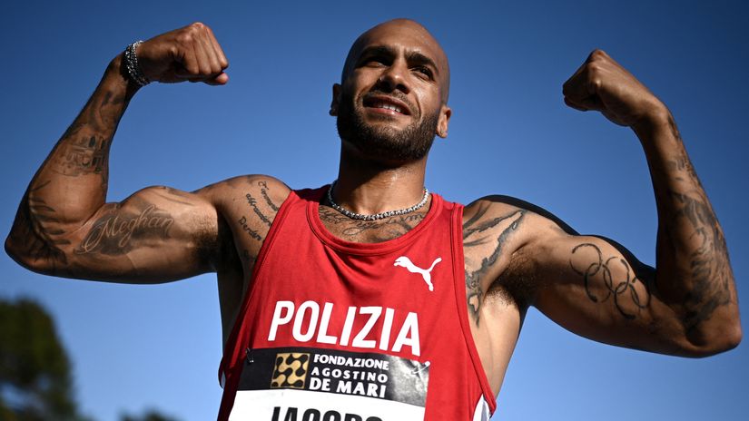 Lamont Marcell Jacobs (©AFP)