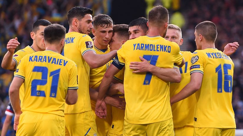 Ukraine deserve their win in Scotland (©AFP)