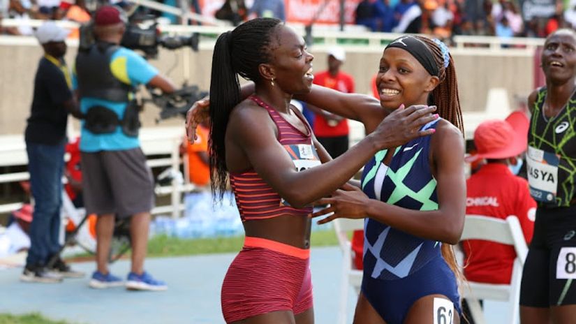 Mary Moraa and Prudence Sekgodiso © Courtesy 