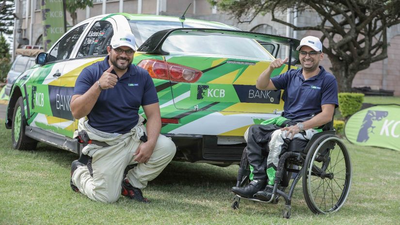 Nikhil Sachania ready for WRC Safari