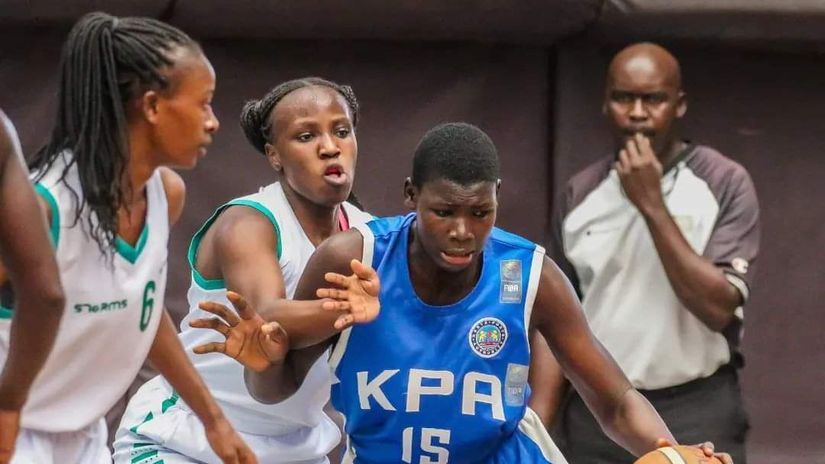 KPA's medina Okot dribnles past Jemimah Omondi in a past match© Hoops Mtaani 