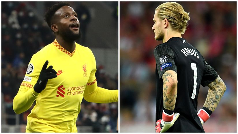 Divock Origi and Loris Karius (©Getty images)