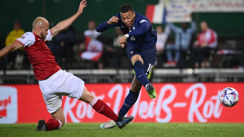 Mbappe saves France from an ugly defeat against Ranginck's Austria