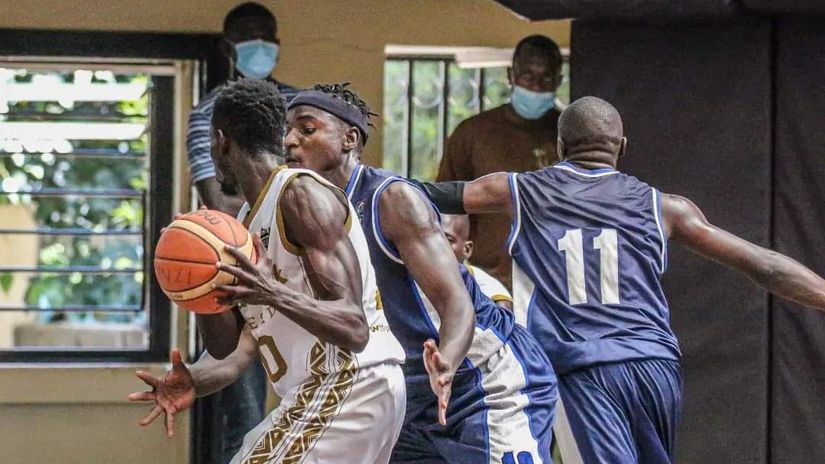 Ulinzi Warriors in action against Lakeside © Hoops Mtaani 
