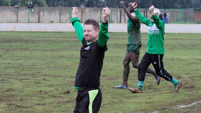 Former Gor Mahia coach Dylan Kerr rescues South African outfit from relegation, again!