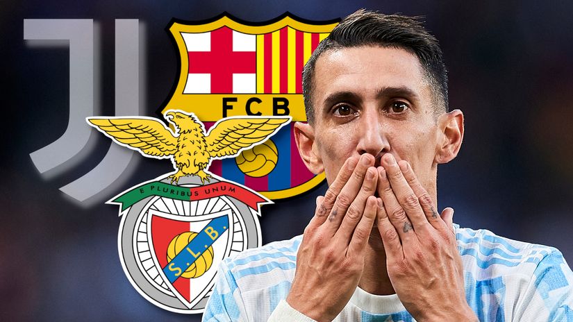 Seven million reasons for the colourful Di Maria to turn black and white