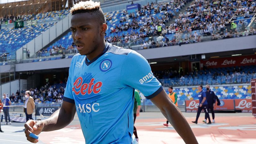 Neapolitans in trouble - Nigerian star striker gave them a lot of joy but could bring them a headache also