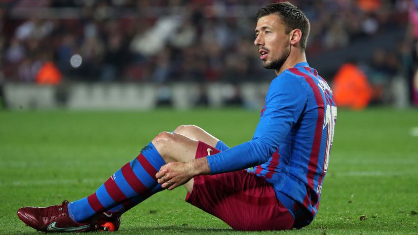 Clement Lenglet has been told he won't play for Barca again (©AFP)