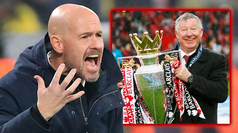 Erik Ten Hag wants to emulate Sir Alex Ferguson (©Gallo Images)