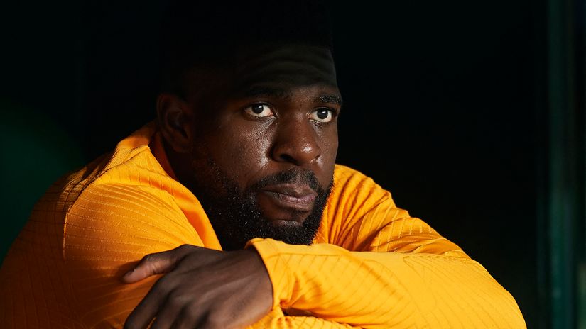 Samuel Umtiti spent a long time in the shadows at Camp Nou (©AFP)