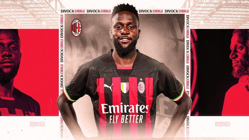 Divock Origi (©twitter/acmilan)