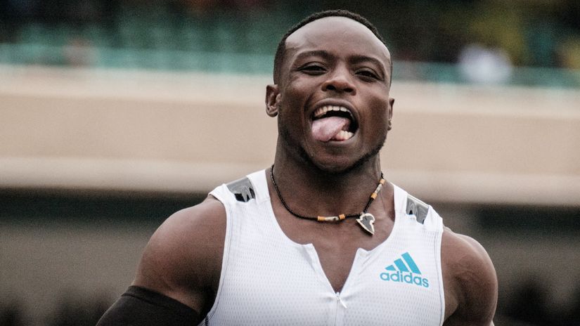 Ferdinand Omanyala © AFP