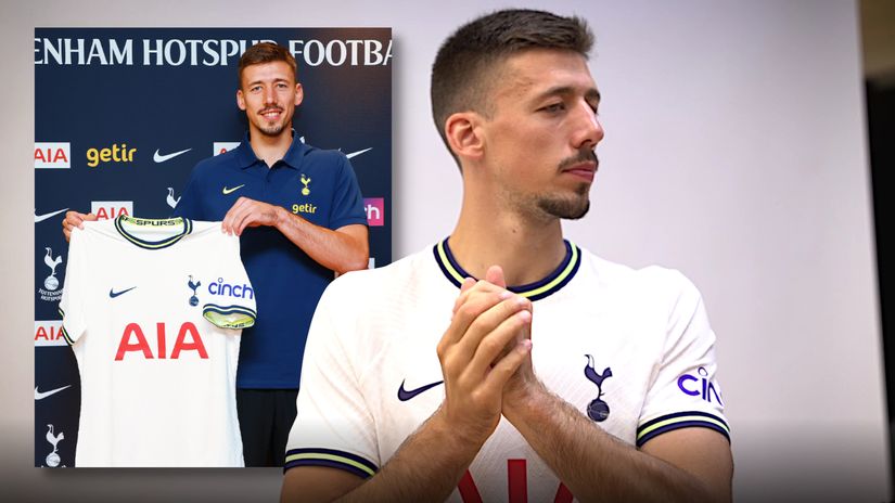 Clement Lenglet joins Spurs (©THFC)