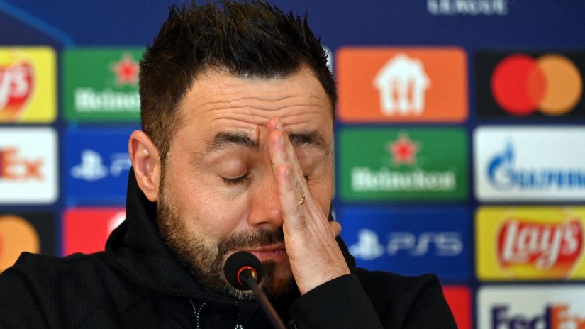 Roberto De Zerbi (©AFP)