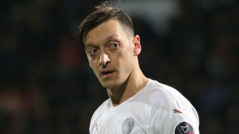 Banished from his boyhood club: Mesut Ozil (©AFP)