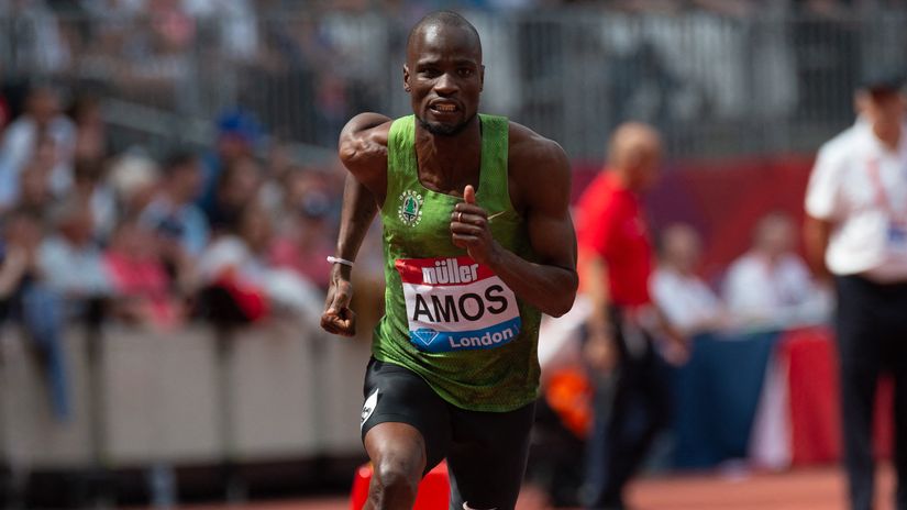 Nijel Amos suspended ahead of World Athletics