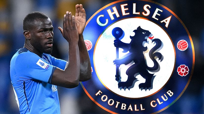 Kalidou Koulibaly is changing the shade of blue (©AFP)