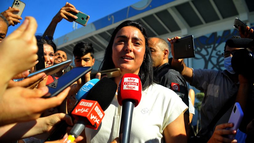 National hero Ons Jabeur (©AFP)